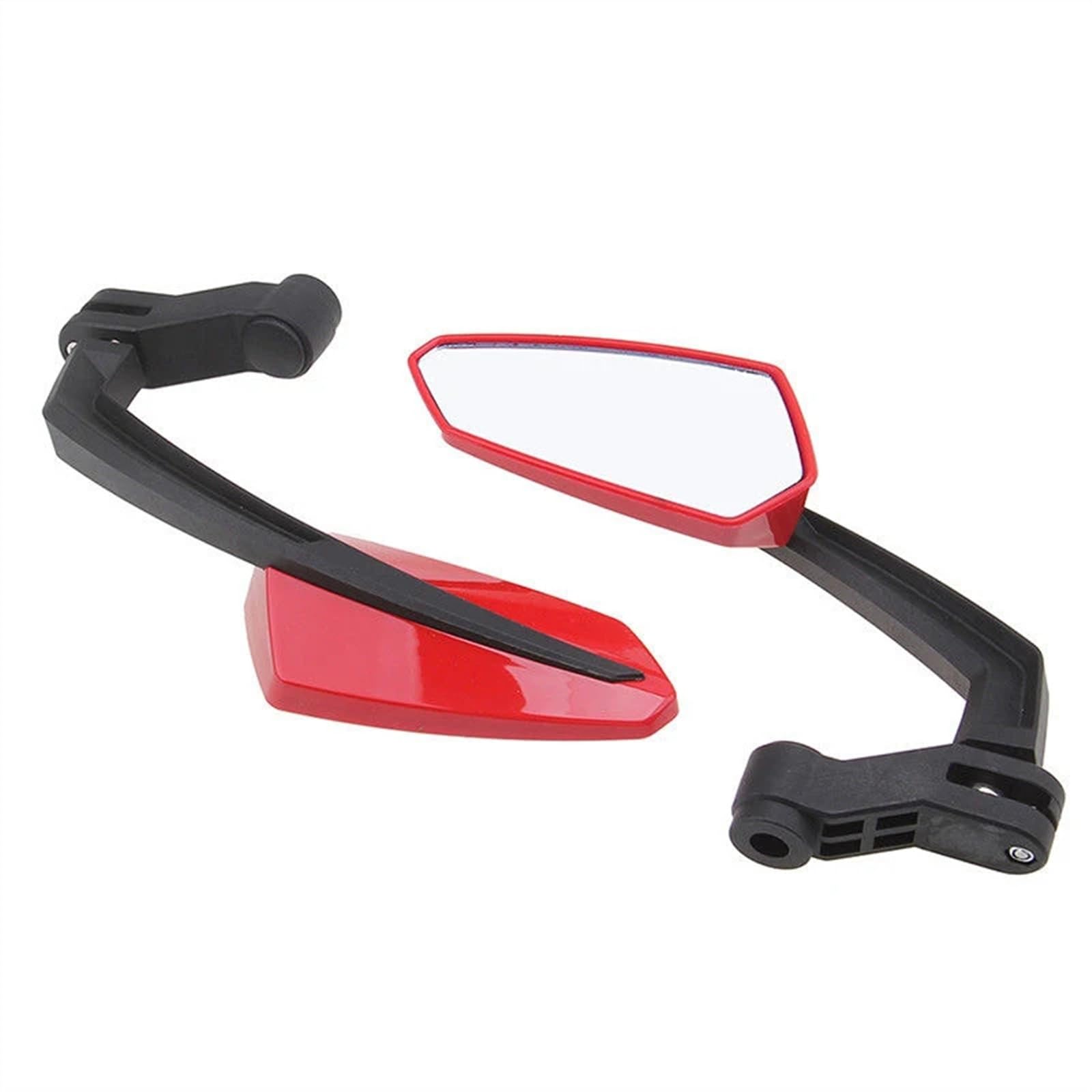 Motorrad Rückspiegel Spiegel Motorrad-Rückspiegel Lenkerspiegel Außenspiegel Blendfrei Modisches Motorrad-Zubehör Lenkerendenspiegel(CB117) von LinQianBhD