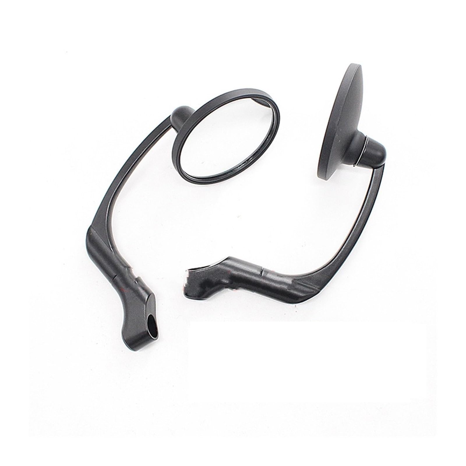 Motorrad Rückspiegel Spiegel Motorrad Schwarz Chrom Retro Runde Rearview Außenspiegel Für GT650 Für GT500 Für GT350 Lenkerendenspiegel Motorrad Rückspiegel Spiegel Motorrad Schwarz Chrom Retro Runde Rearview Außenspiegel Für GT650 Für GT500 Für GT350 Lenkerendenspiegel von LinQianBhD