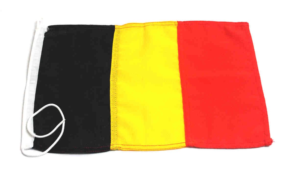 Flagge 20 x 30 cm BELGIEN SB-Pack von Lindemann
