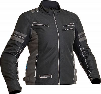 Lindstrands Liden, Textiljacke wasserdicht Damen - Schwarz/Grau - 38 von Lindstrands