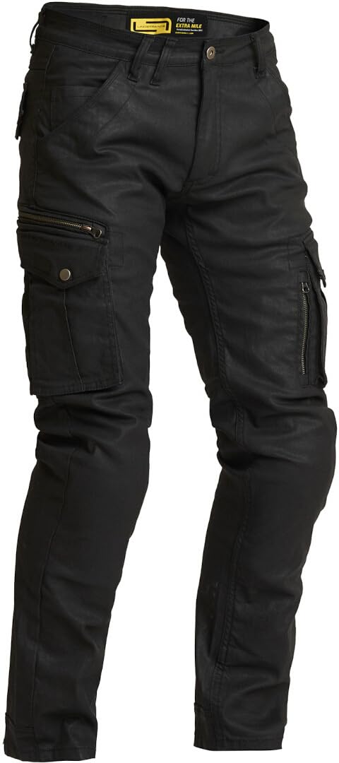 Lindstrands Luvos Cargo Motorrad Textilhose, schwarz, 54 von Lindstrands