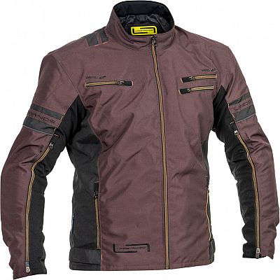 Lindstrands Lysvik, Textiljacke wasserdicht - Braun/Schwarz - 60 von Lindstrands