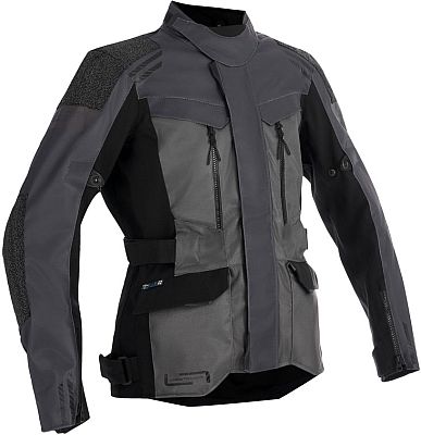 Lindstrands Storbo, Textiljacke wasserdicht Damen - Dunkelgrau/Schwarz - 36 von Lindstrands