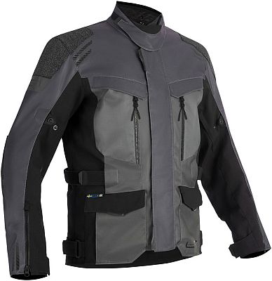 Lindstrands Storbo, Textiljacke wasserdicht - Dunkelgrau/Schwarz - 46 von Lindstrands