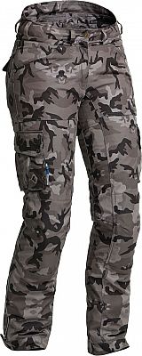 Lindstrands Zion Camo, Textilhose wasserdicht Damen - Schwarz/Dunkelgrau/Grau - 36 von Lindstrands