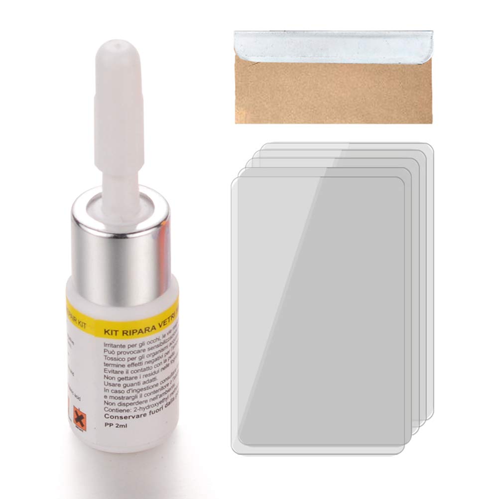 Lintat Windschutzscheibe Reparaturmittel, Auto Glas Reparatur Harz Werkzeuge Set Windschutzscheibe Riss Chip Kratzer, 1 Satz, Weiß Lintat Windschutzscheibe Reparaturmittel, Auto Glas Reparatur Harz Werkzeuge Set Windschutzscheibe Riss Chip Kratzer, 1 Satz, Weiß von Lintat