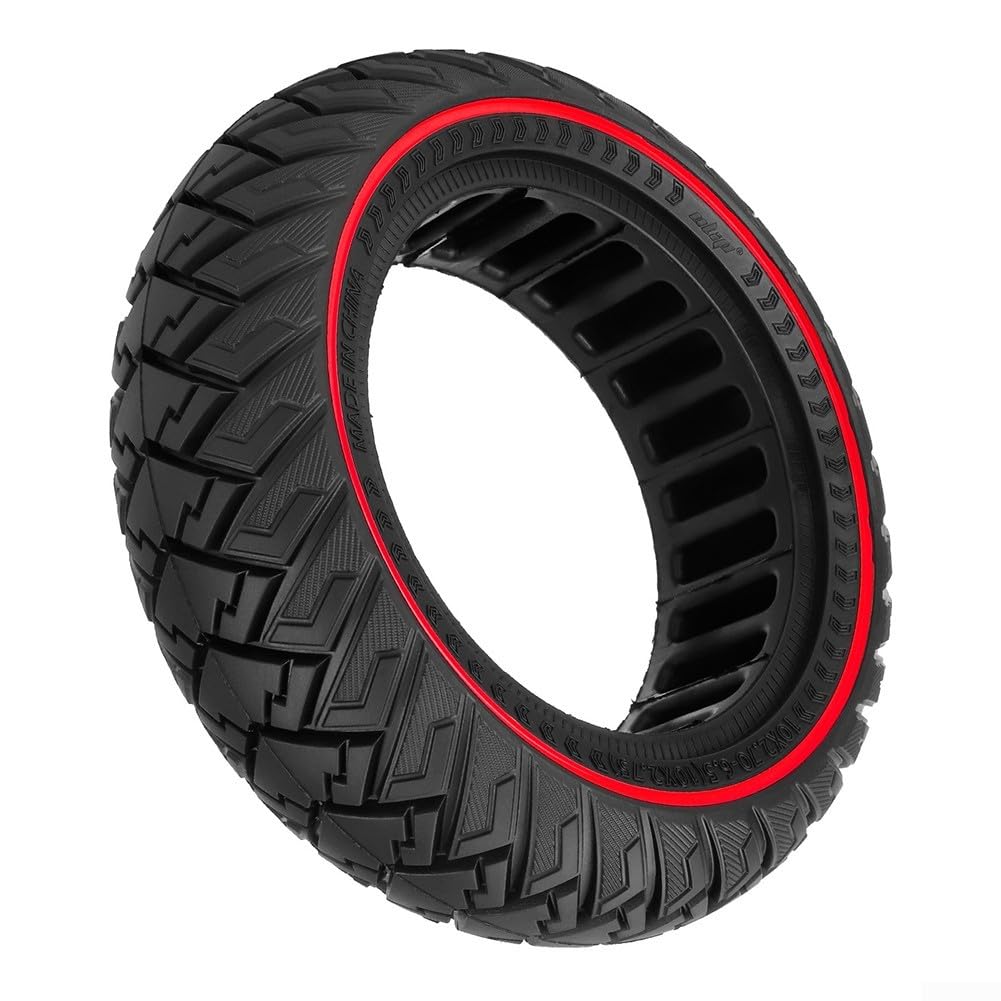Solider Reifen, 10 x 2,70–6,5 Vollgummireifen, Ersatzzubehör für Kugoo GBooster G2 Pro von Lioaeust