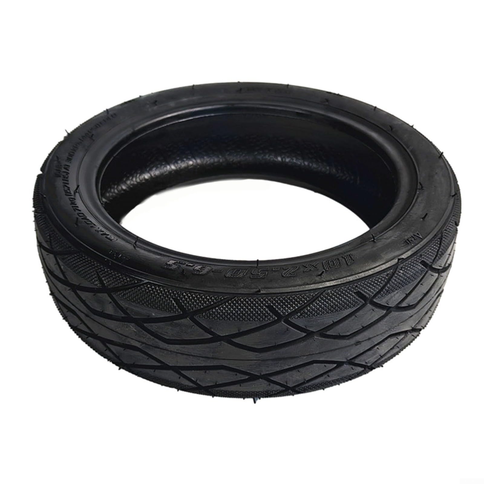 Tubeless Reifen, 10 Zoll 10 x 2,50-6,5 Tubeless Reifen Ersatzreifen Gummireifen für Ninebot Max G30 Elektroroller 60/70-6,5 (A) von Lioaeust