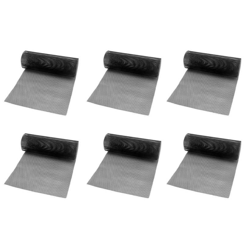Lioggyet 101,6 x 33 cm (40 x 13 Zoll) Universal Car Grille Mesh Metall Car Grille Mesh Hole 8 x 16 mm von Lioggyet