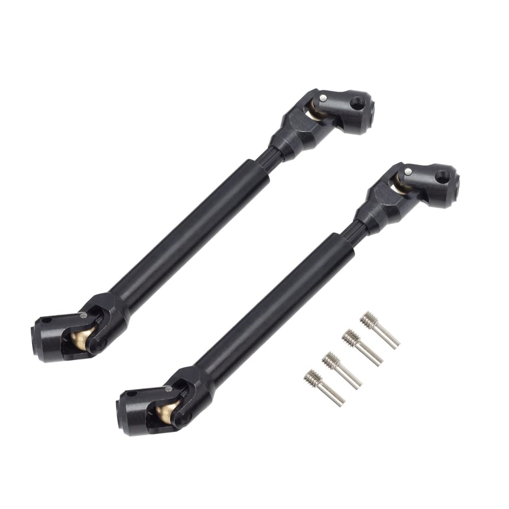 Lioggyet 2 Stück 112-163 mm Getriebewelle CVD Universaldichtung für SCX10 Axial SCX10 II TRX4 1/10 Stück zur Verbesserung des Autos mit Fernbedienung Lioggyet 2 Stück 112-163 mm Getriebewelle CVD Universaldichtung für SCX10 Axial SCX10 II TRX4 1/10 Stück zur Verbesserung des Autos mit Fernbedienung von Lioggyet