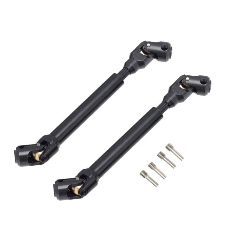 Lioggyet 2 Stück 112-163 mm Getriebewelle CVD Universaldichtung für SCX10 Axial SCX10 II TRX4 1/10 Stück zur Verbesserung des Autos mit Fernbedienung von Lioggyet