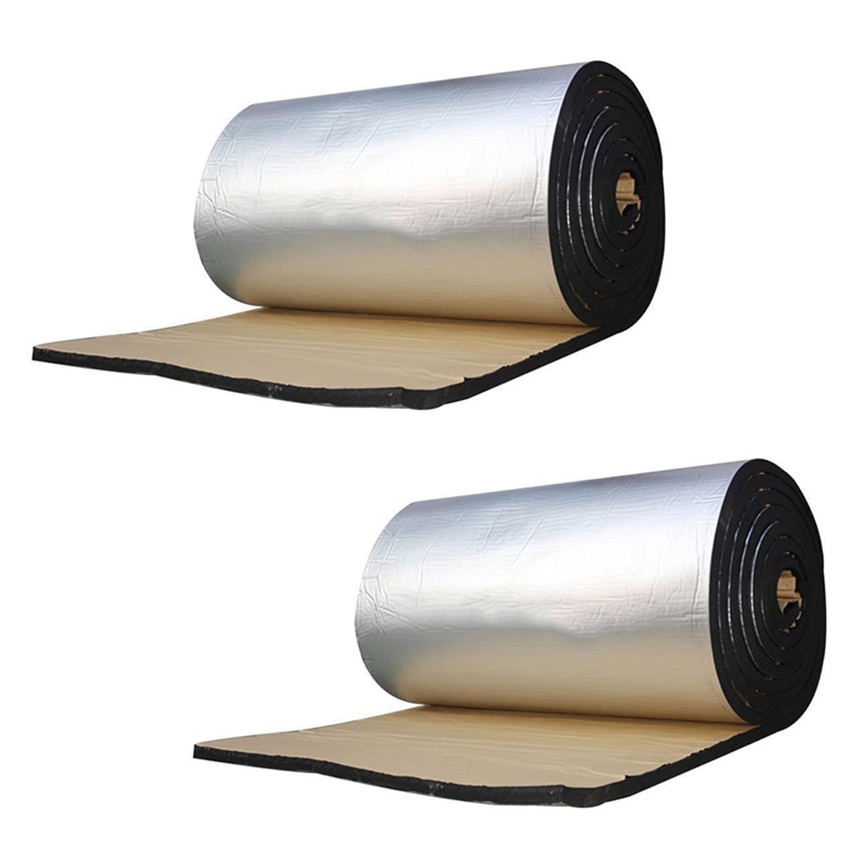 Lioggyet 2 x 50 x 200 cm Sound Deadener Isolierblock für Autos, Heat und Sound, Thermal Proofing Pad Zubehör für Autos, Teile für Autos Lioggyet 2 x 50 x 200 cm Sound Deadener Isolierblock für Autos, Heat und Sound, Thermal Proofing Pad Zubehör für Autos, Teile für Autos von Lioggyet