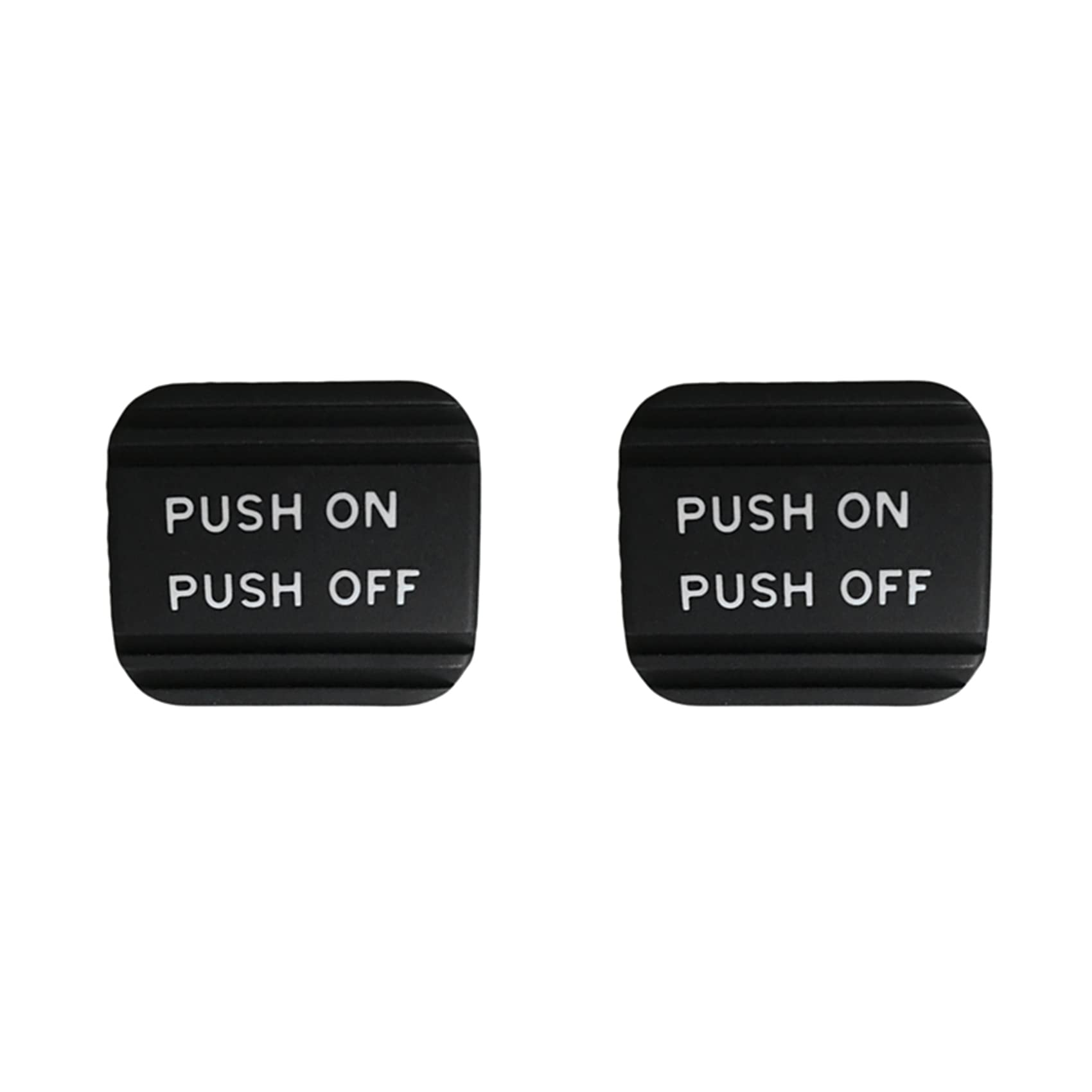 Lioggyet 2X 465313TA0A Auto Schwarz Gummi Feststellen Bremse Pedal Pad für Quest Rogue Leaf von Lioggyet