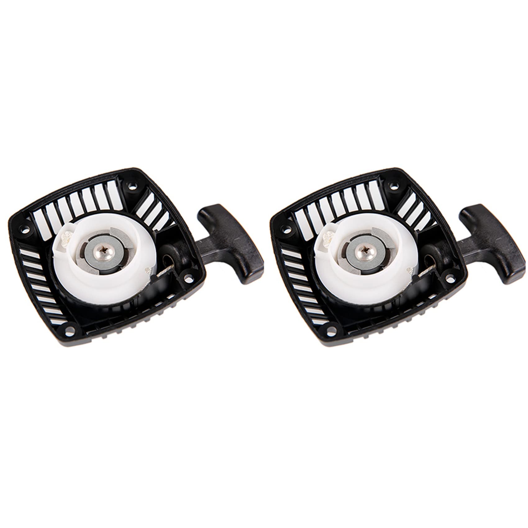Lioggyet 2X Anlasser (Metall Klauen Zentriert) Anlasser für 23Cc 26Cc 29Cc 30.5Cc Motor Zenoah für 1 5 Baja 5B Rovan 5Ive-T Anlasser für 1/5 Baja von Lioggyet
