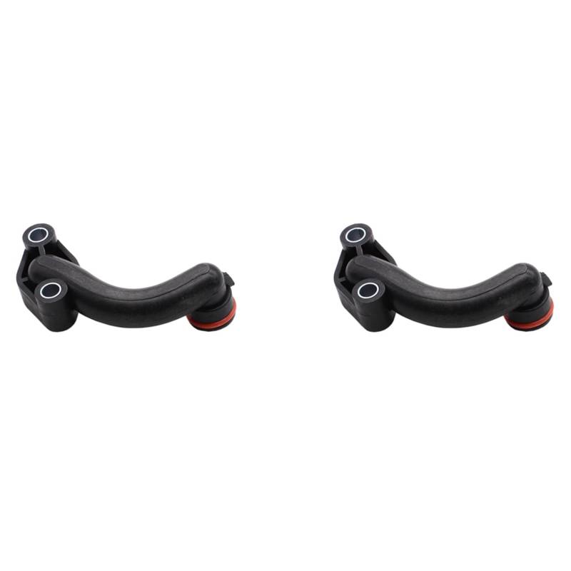 Lioggyet 2X Auto Wasser By Pass Rohr Kühler für Grand -Roh Öl Motor 3.0T Ram 68211200AC 68211200AB von Lioggyet