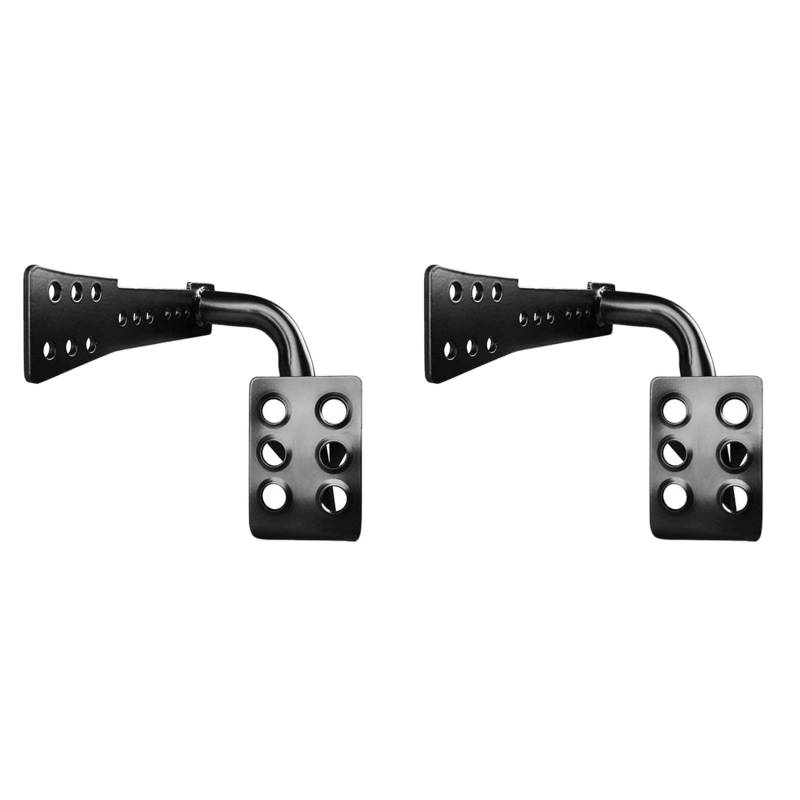 Lioggyet 2X Stehlen Dead Pedal Linke Seite Fuß StüTze für JK Unlimited 2007-2018 X Off Road Sport ZubehöR von Lioggyet