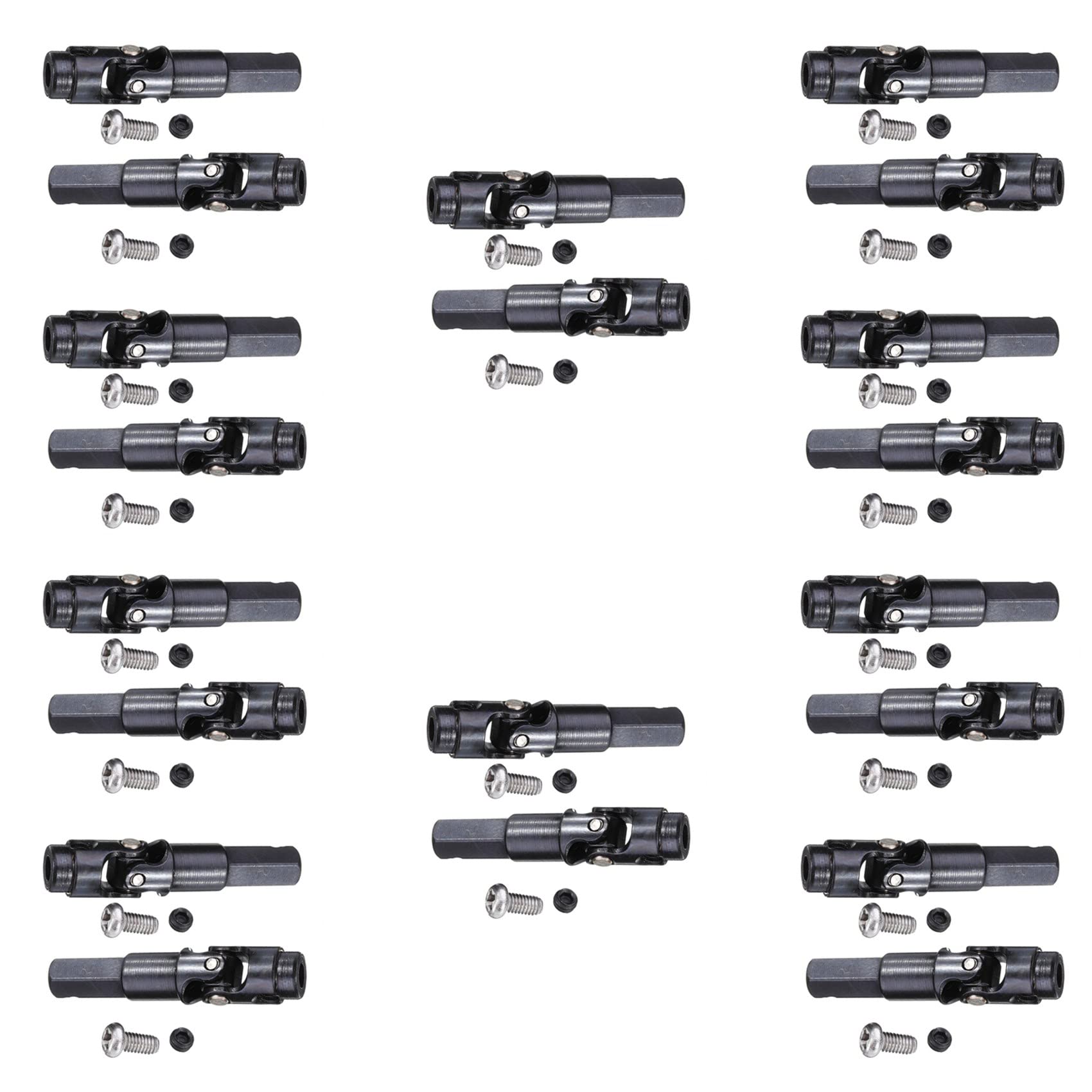 Lioggyet 40 Stück Metall Universalantriebswelle für C14 C24 C34 C44 B14 B16 B24 B36 1/16 RC Autoteile Lioggyet 40 Stück Metall Universalantriebswelle für C14 C24 C34 C44 B14 B16 B24 B36 1/16 RC Autoteile von Lioggyet