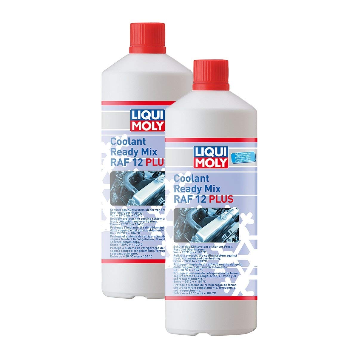 2X LIQUI Moly 6924 Coolant Ready Mix RAF12 Plus Frostschutz 1L von Liqui Moly