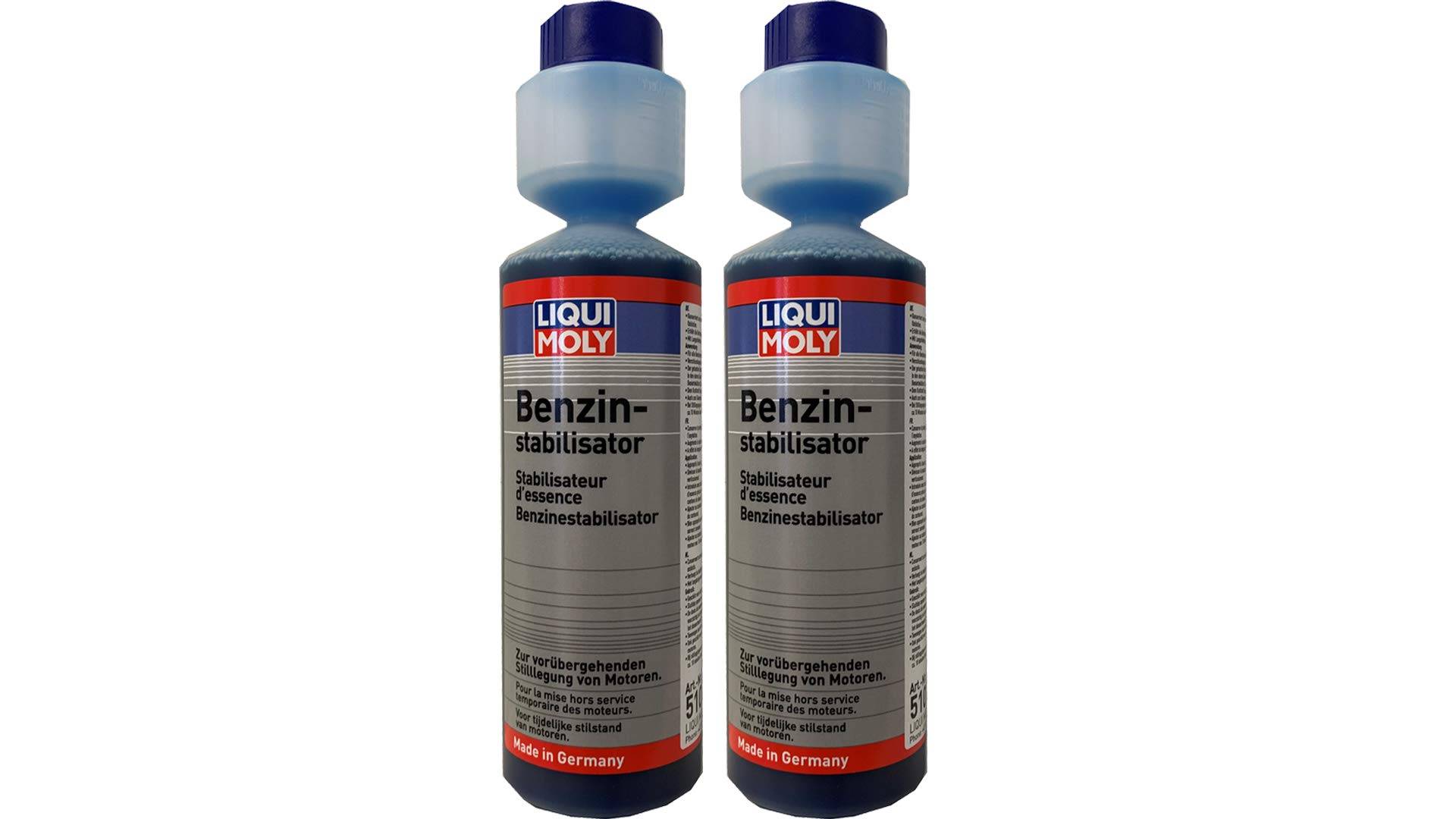 2x 250ml Liqui Moly Benzin-Stabilisator Benzin-Stabilisator Stabi Zusatz Benzinzusatz Kraftstoff-Additiv 2x 250ml Liqui Moly Benzin-Stabilisator Benzin-Stabilisator Stabi Zusatz Benzinzusatz Kraftstoff-Additiv von Liqui Moly