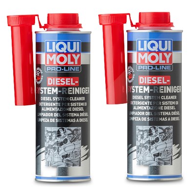 Liqui Moly 2x 500 ml Pro-Line Diesel-System-Reiniger [Hersteller-Nr. 5156] von Liqui Moly