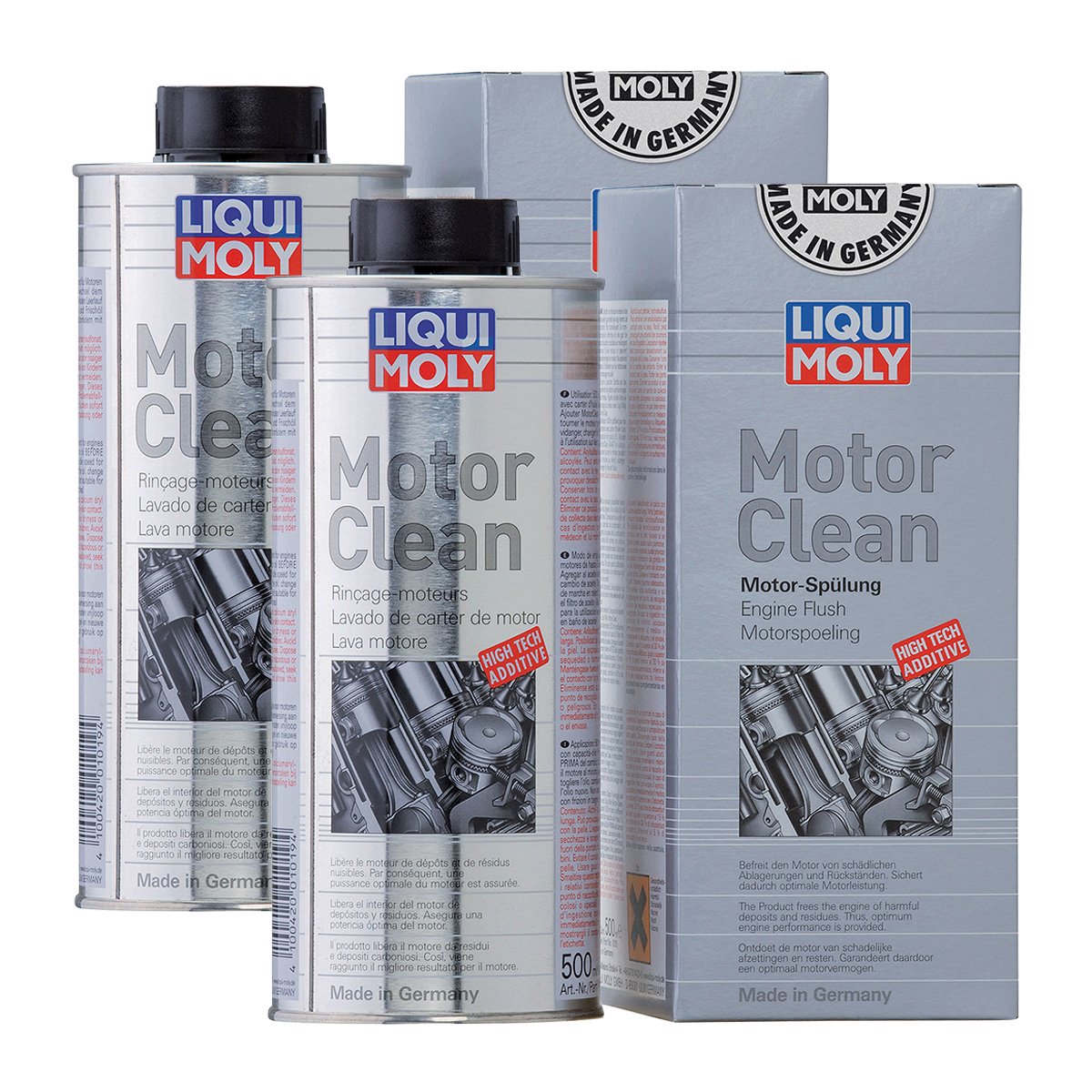 2x LIQUI MOLY 1019 Motor Clean Motorreinigung Additiv 500ml 2x LIQUI MOLY 1019 Motor Clean Motorreinigung Additiv 500ml von Liqui Moly