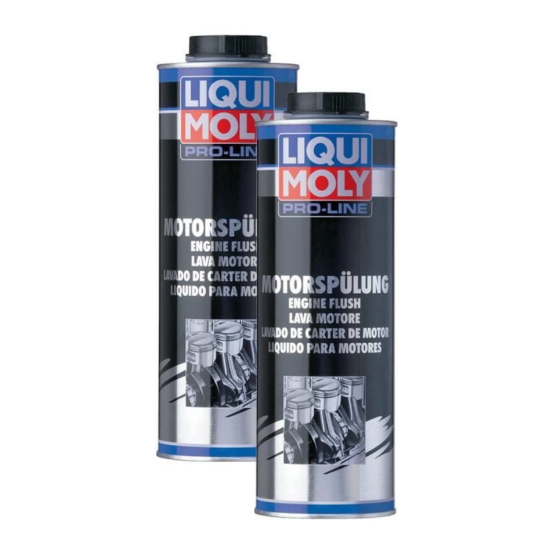 2x LIQUI MOLY 2425 Pro-Line Motorspülung Motor Reiniger Öl Zusatz 1L von LIQUI-MOLY_bundle