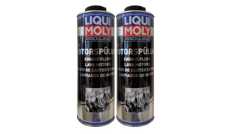 2x LIQUI MOLY 2425 Pro-Line Motorspülung Motor Reiniger Öl Zusatz 1L von Liqui Moly