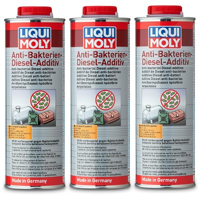 Liqui Moly 3x 1 L Anti-Bakterien-Diesel-Additiv [Hersteller-Nr. 21317] von Liqui Moly