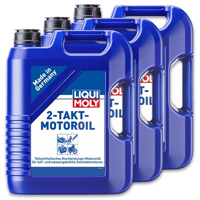 Liqui Moly 3x 5 L 2-Takt-Motoröl [Hersteller-Nr. 1189] von Liqui Moly