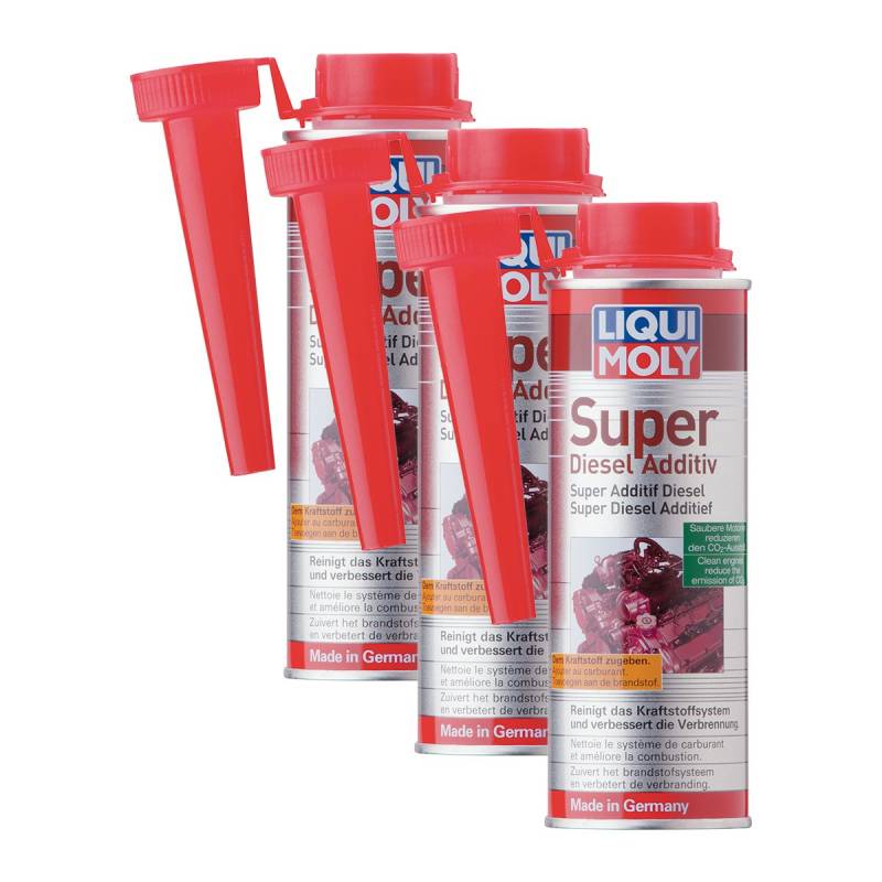 3x LIQUI MOLY 5120 Super Diesel Additiv Kraftstoff Zusatz 250ml von LIQUI-MOLY_bundle