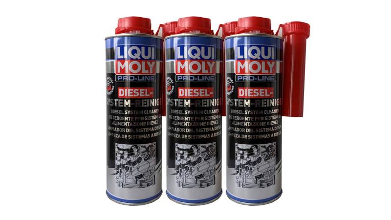 3x LIQUI MOLY 5156 Pro-Line Diesel System Reiniger Diesel-Zusatz 500ml von Liqui Moly