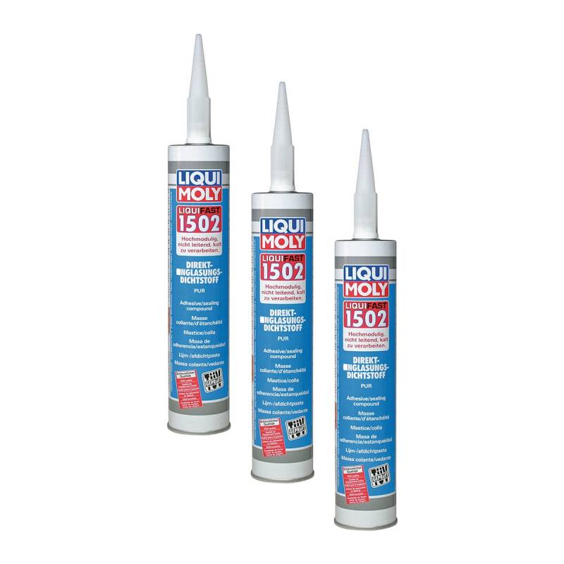 3x LIQUI MOLY 6139 Liquifast 1502 Scheibenkleber 310ml von Liqui Moly