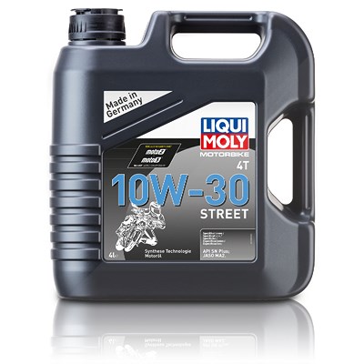 Liqui Moly 4 L Motorbike 4T 10W-30 Street Motoröl [Hersteller-Nr. 1688] von Liqui Moly