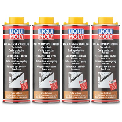 Liqui Moly 4x 1 L Hohlraumversiegelung hellbraun von Liqui Moly