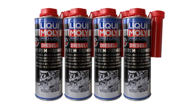 4x LIQUI MOLY 5156 Pro-Line Diesel System Reiniger Diesel-Zusatz 500ml von Liqui Moly