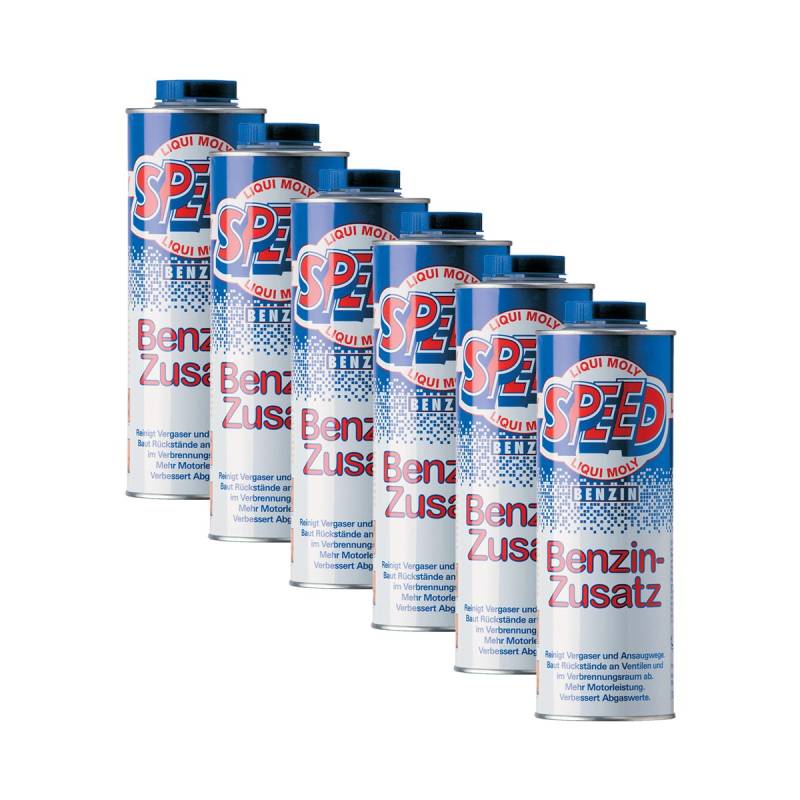 6x LIQUI MOLY 5105 Speed Benzin Zusatz Zugabe Kraftstoff Additiv 1L von Liqui Moly