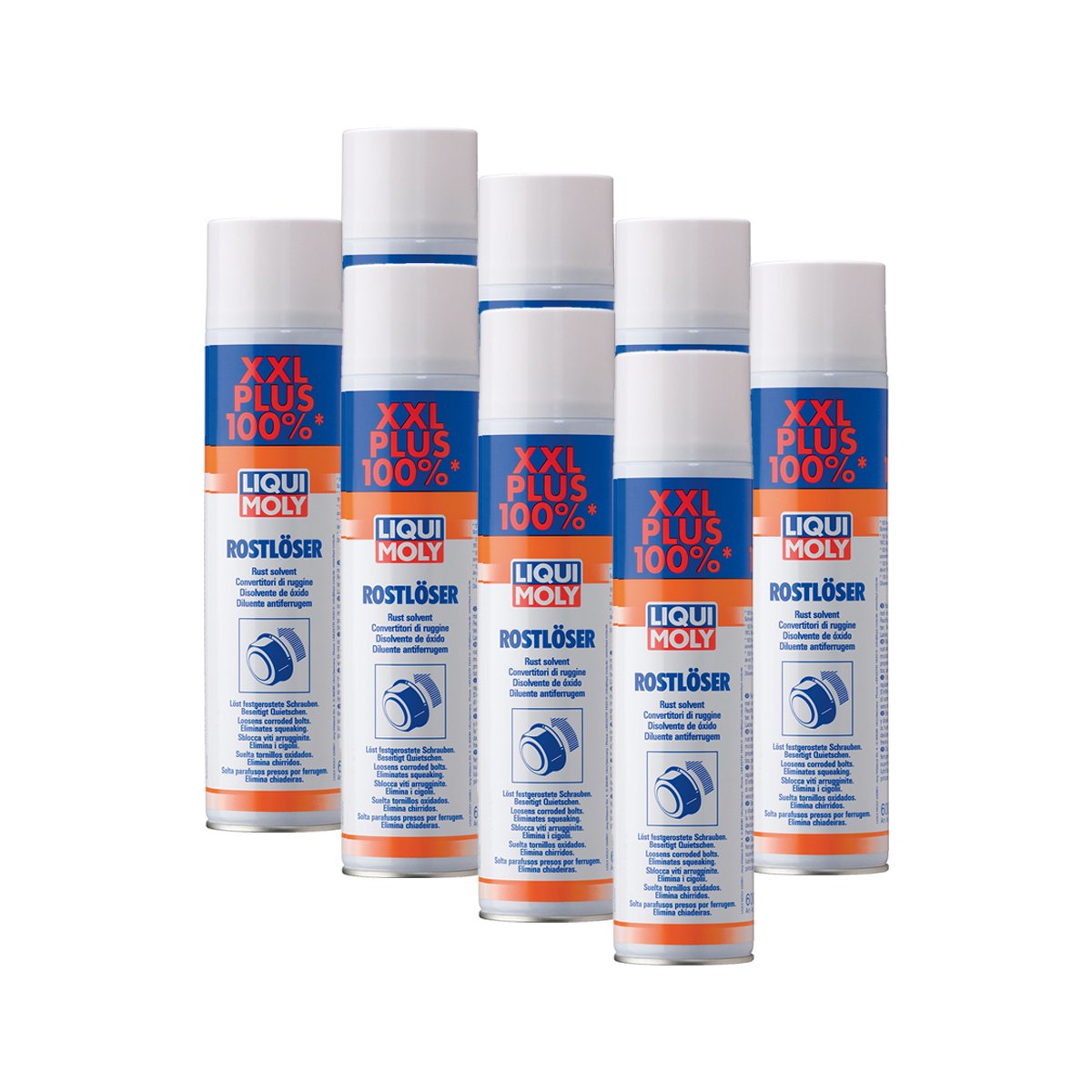 8x LIQUI MOLY 1611 Rostlöser XXL Rostschutz 600ml 8x LIQUI MOLY 1611 Rostlöser XXL Rostschutz 600ml von Liqui Moly