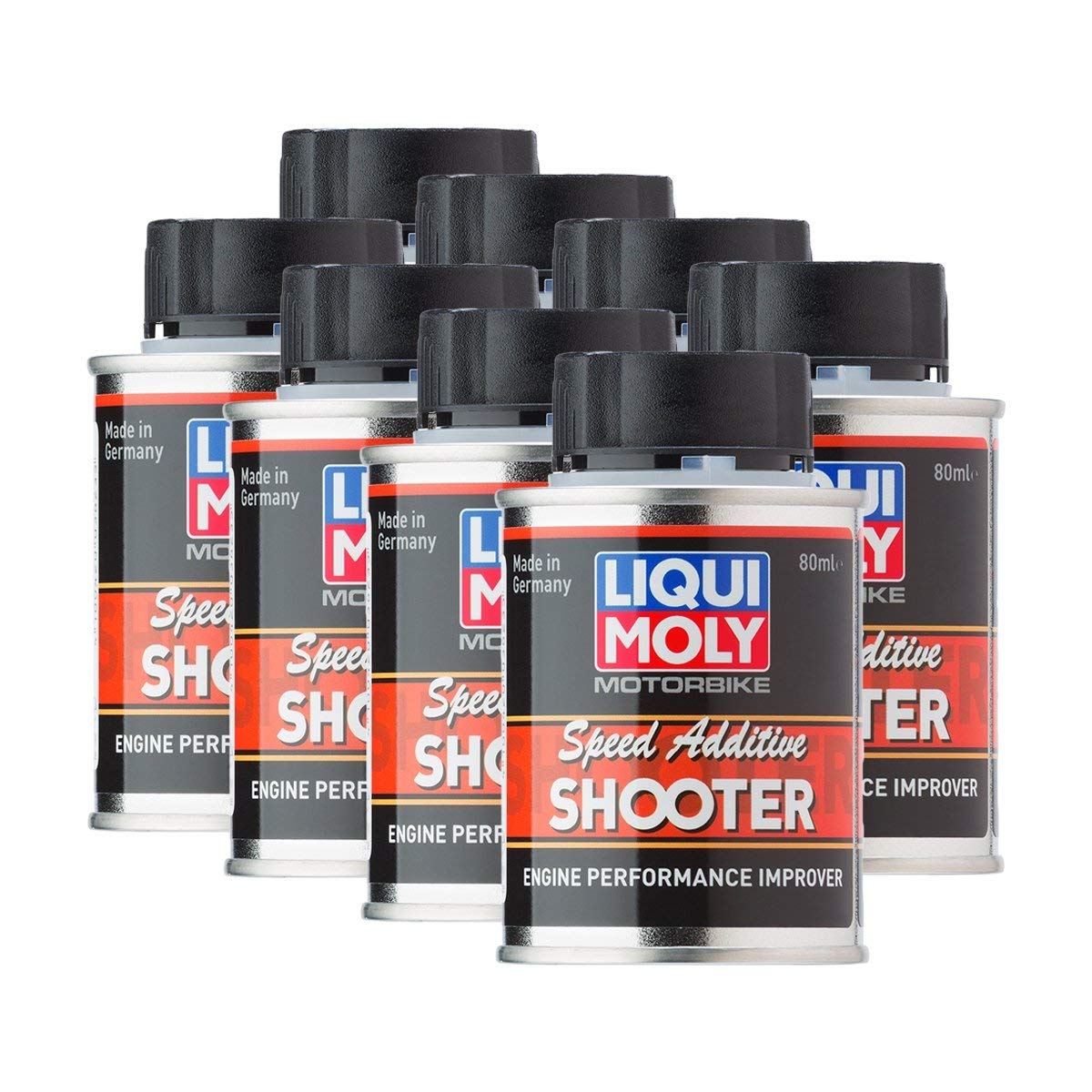 8x LIQUI MOLY 3823 Motorbike 2T 4T Speed Shooter Additiv Motorrad 80ml von LIQUI-MOLY_bundle