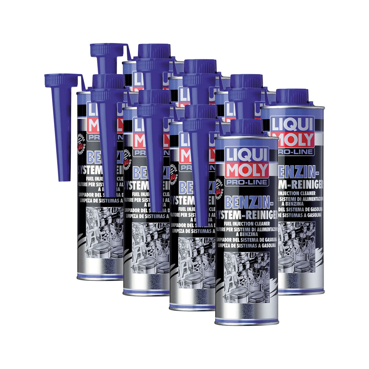 8x LIQUI MOLY 5153 Pro-Line Benzin-System-Reiniger Kraftstoff Additiv 500ml 8x LIQUI MOLY 5153 Pro-Line Benzin-System-Reiniger Kraftstoff Additiv 500ml von Liqui Moly