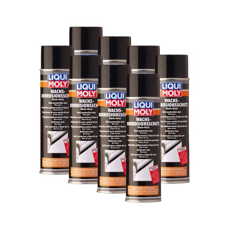 8x LIQUI MOLY 6103 Wachs Korrosions Schutz braun transparent Rost Pflege 500ml von Liqui Moly