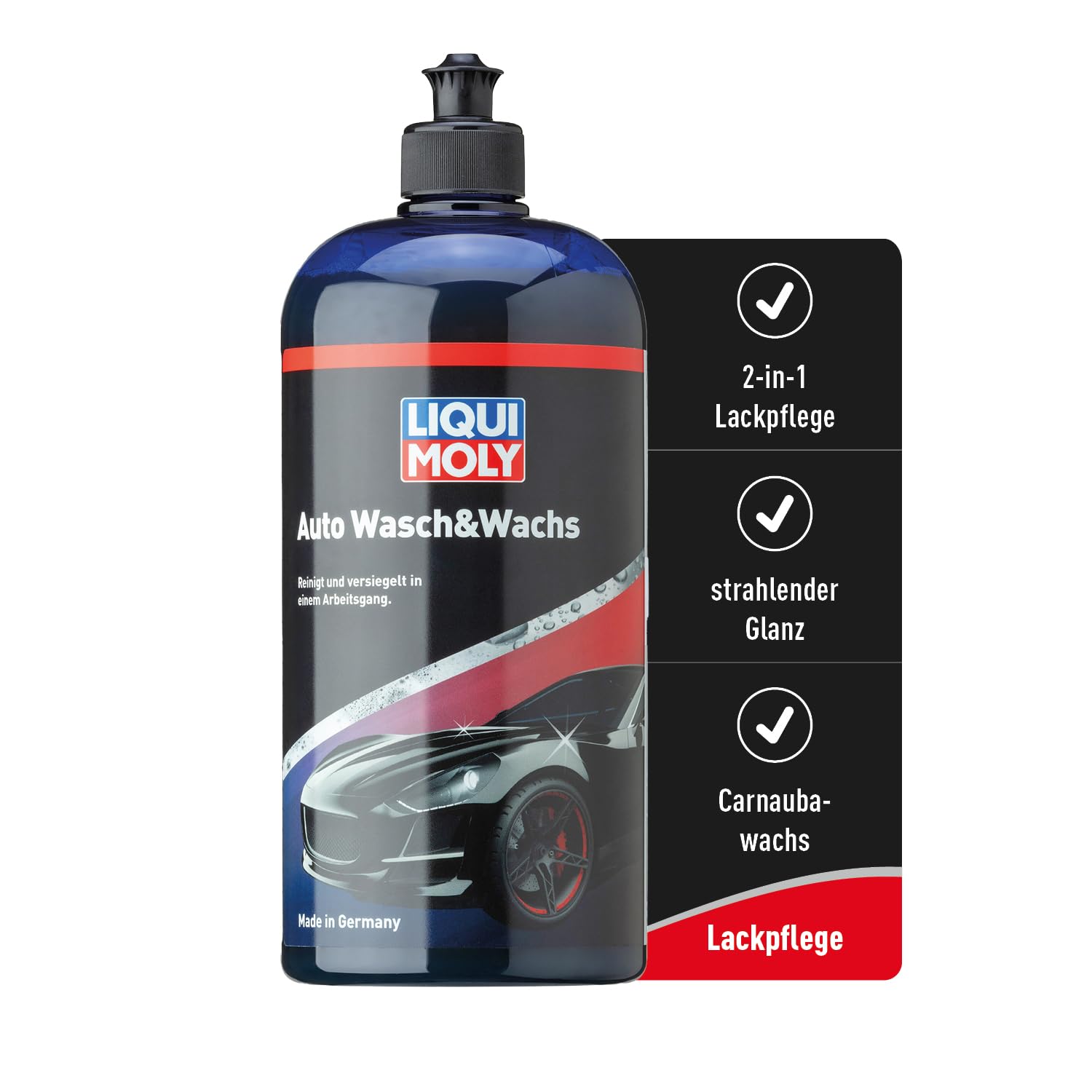 LIQUI MOLY Auto-Wasch & Wachs | 1 L | Autopflege | Art.-Nr.: 1542 von Liqui Moly