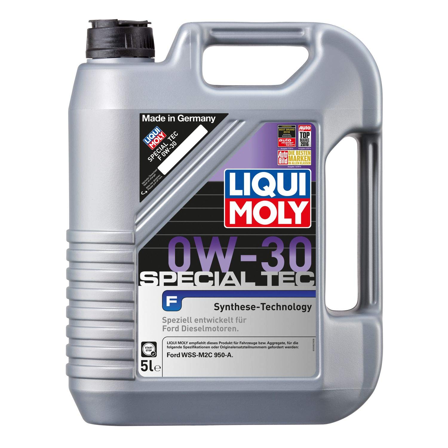 LIQUI MOLY Special Tec F 0W-30 | 5 L | Synthesetechnologie Motoröl | Art.-Nr.: 20723, farblos LIQUI MOLY Special Tec F 0W-30 | 5 L | Synthesetechnologie Motoröl | Art.-Nr.: 20723, farblos von Liqui Moly