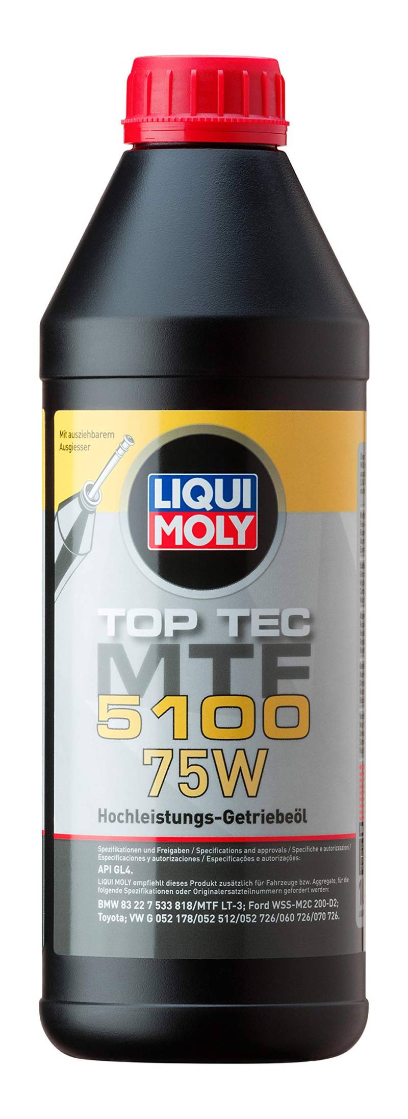 LIQUI MOLY Top Tec MTF 5100 75W | 1 L | Getriebeöl | Hydrauliköl | Art.-Nr.: 20842 von Liqui Moly
