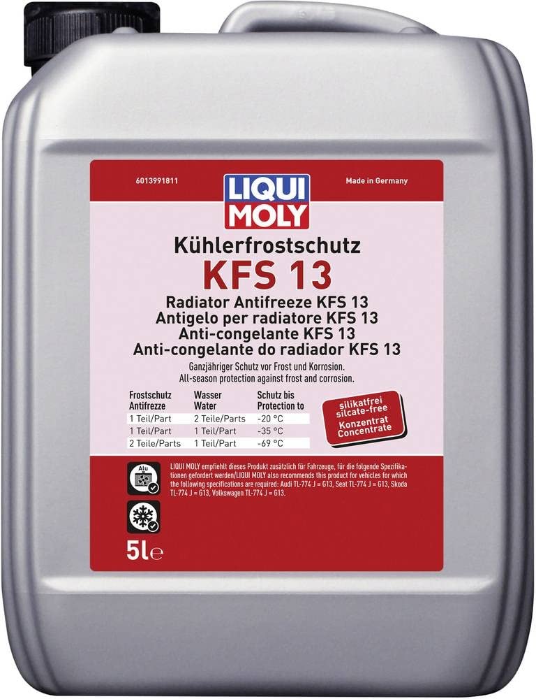 LIQUI MOLY Kühlerfrostschutz KFS 13 | 5 L | Kühlerschutz | Art.-Nr.: 21140 von Liqui Moly