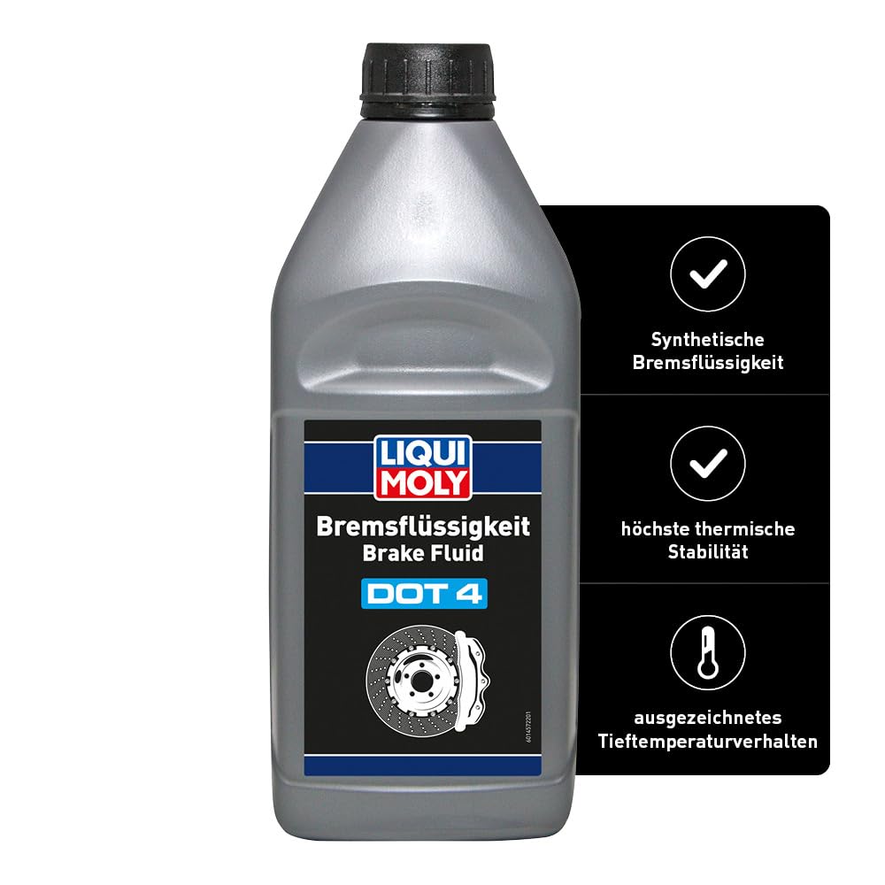 LIQUI MOLY Bremsflüssigkeit DOT 4 | 1 L | Bremsflüssigkeit | Art.-Nr.: 21157, farblos LIQUI MOLY Bremsflüssigkeit DOT 4 | 1 L | Bremsflüssigkeit | Art.-Nr.: 21157, farblos von Liqui Moly