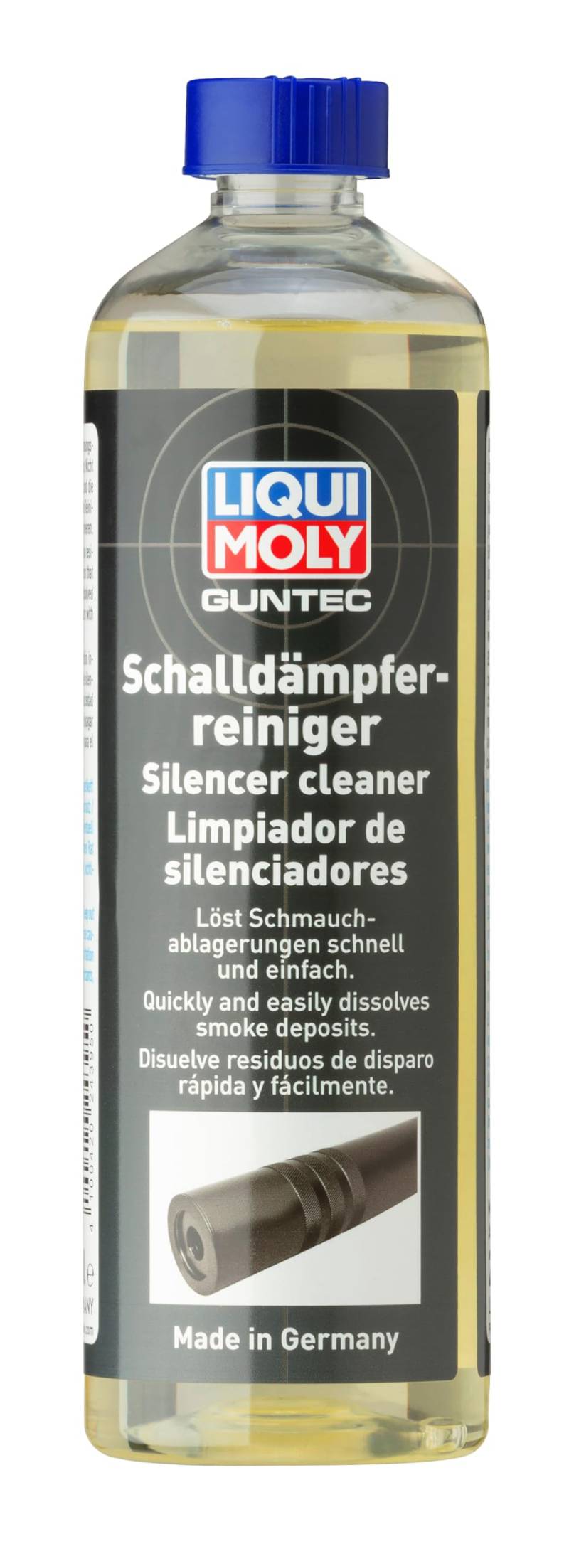 LIQUI MOLY GUNTEC Schalldämpferreiniger | 500 ml | Waffenpflege | Art.-Nr.: 24395, farblos von Liqui Moly