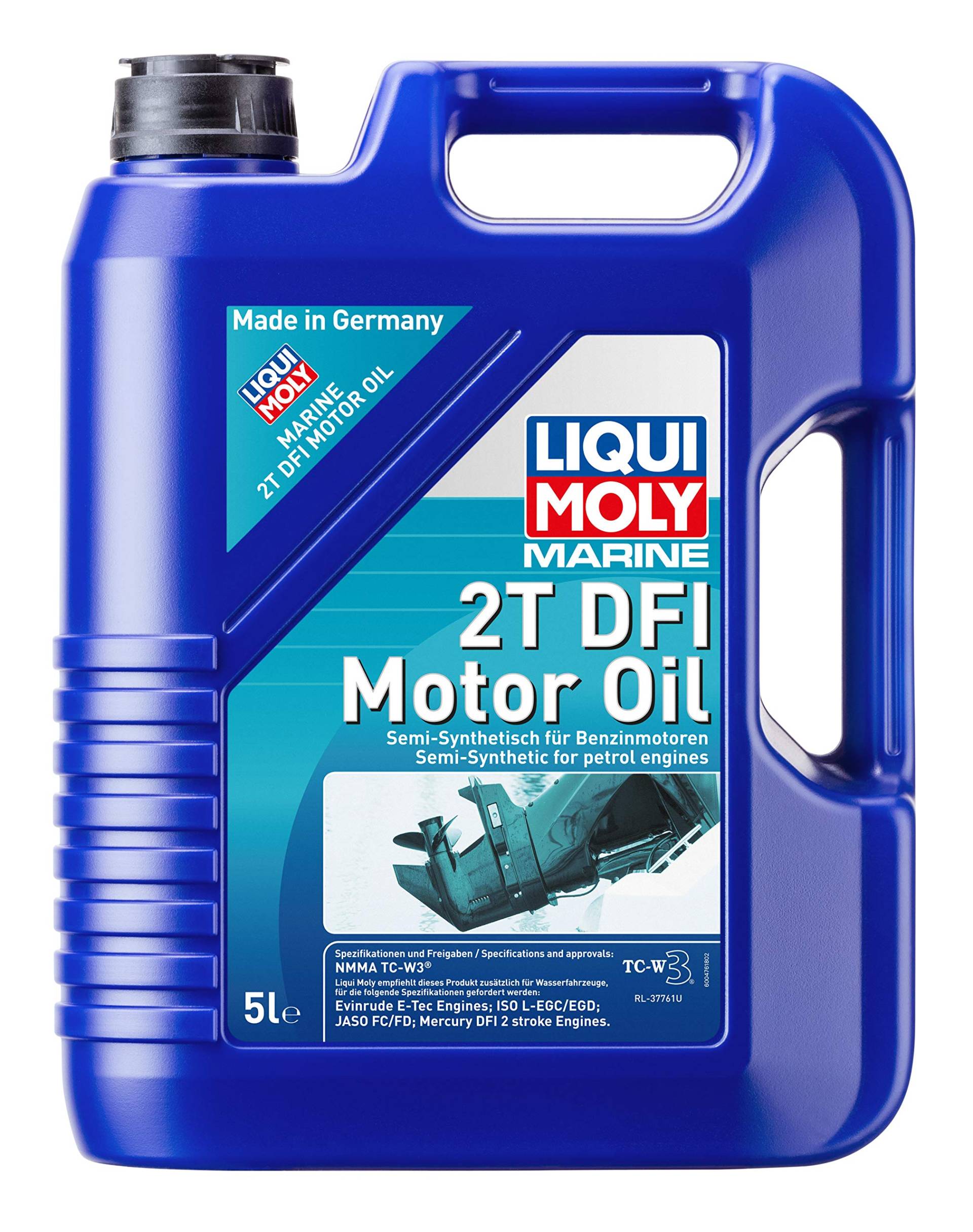 LIQUI MOLY Marine 2T DFI Motor Oil | 5 L | Boot 2-Takt-Öl | Art.-Nr.: 25063, farblos LIQUI MOLY Marine 2T DFI Motor Oil | 5 L | Boot 2-Takt-Öl | Art.-Nr.: 25063, farblos von Liqui Moly