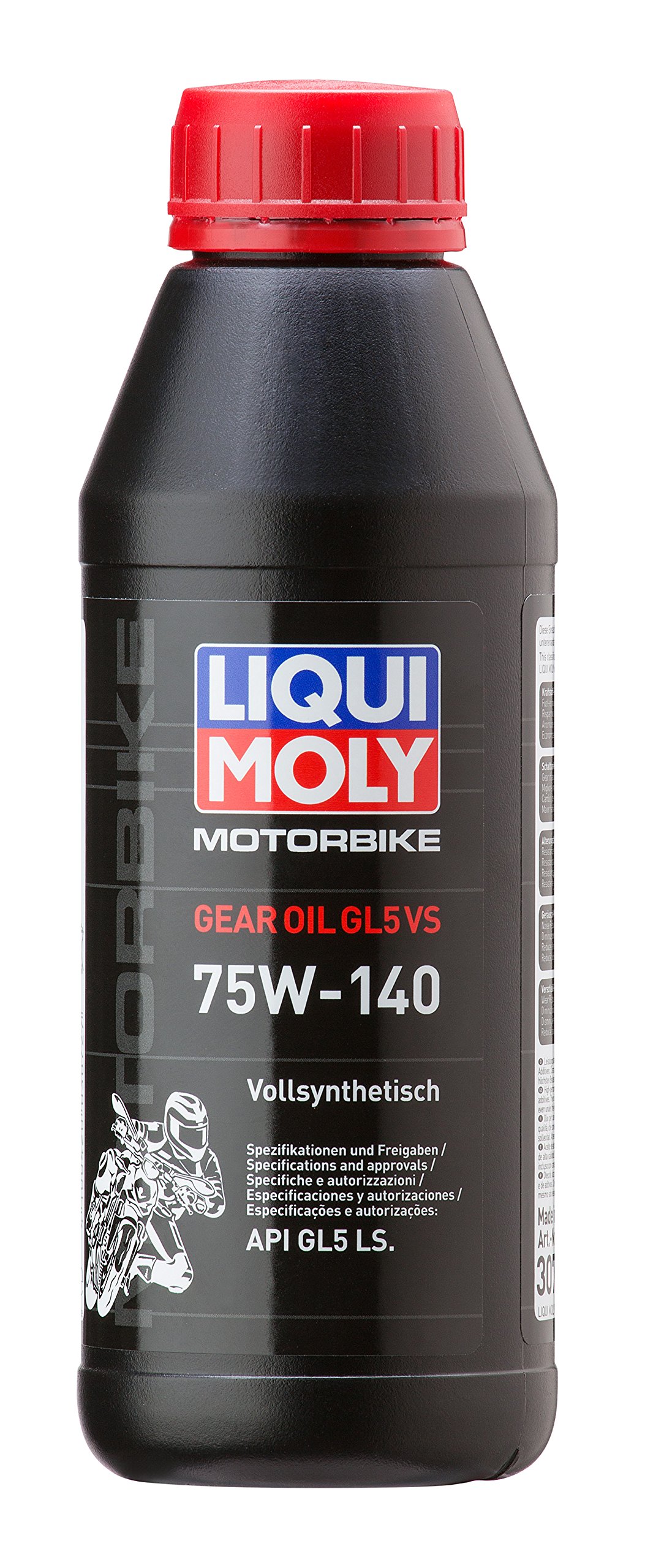 LIQUI MOLY Motorbike Gear Oil 75W-140 (GL5) | 500 ml | Motorrad Getriebeöl | Art.-Nr.: 3072 von Liqui Moly