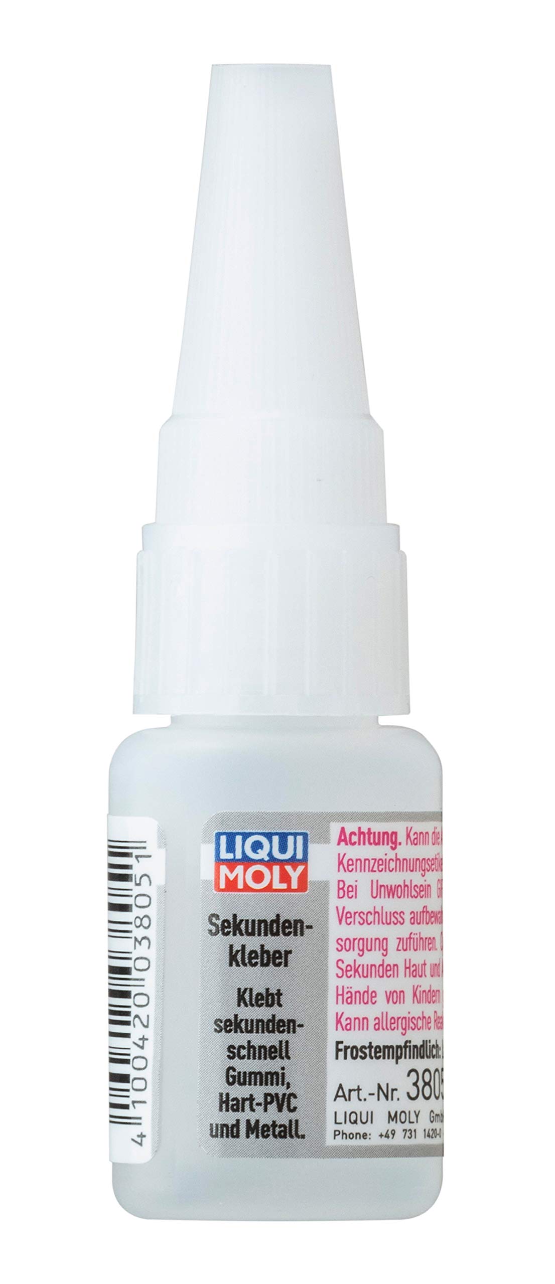 LIQUI MOLY Sekundenkleber | 10 g | Klebstoff | Art.-Nr.: 3805 LIQUI MOLY Sekundenkleber | 10 g | Klebstoff | Art.-Nr.: 3805 von Liqui Moly