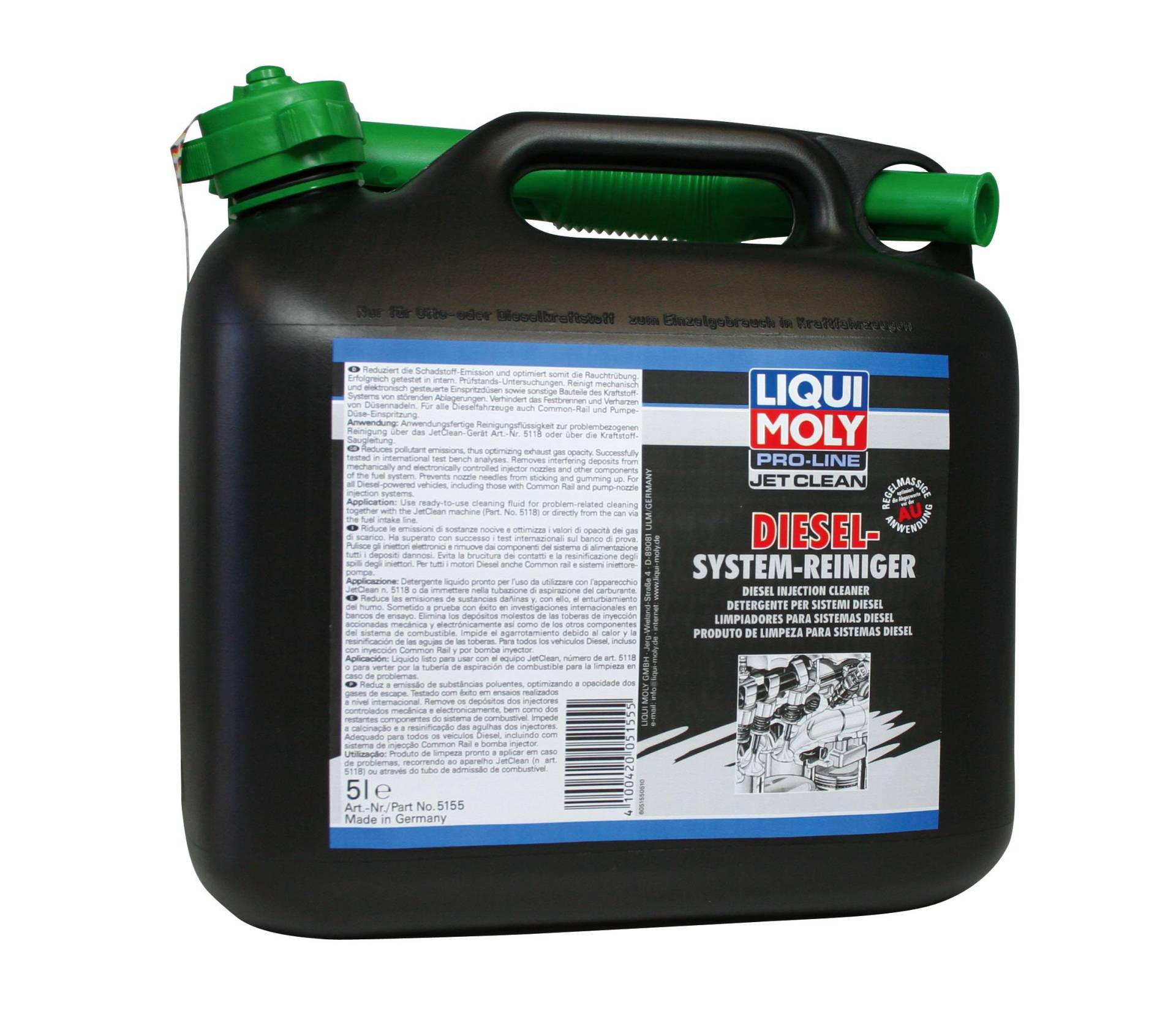 Liqui Moly 5155 Pro-Line JetClean Diesel-System-Reiniger 5L von Liqui Moly